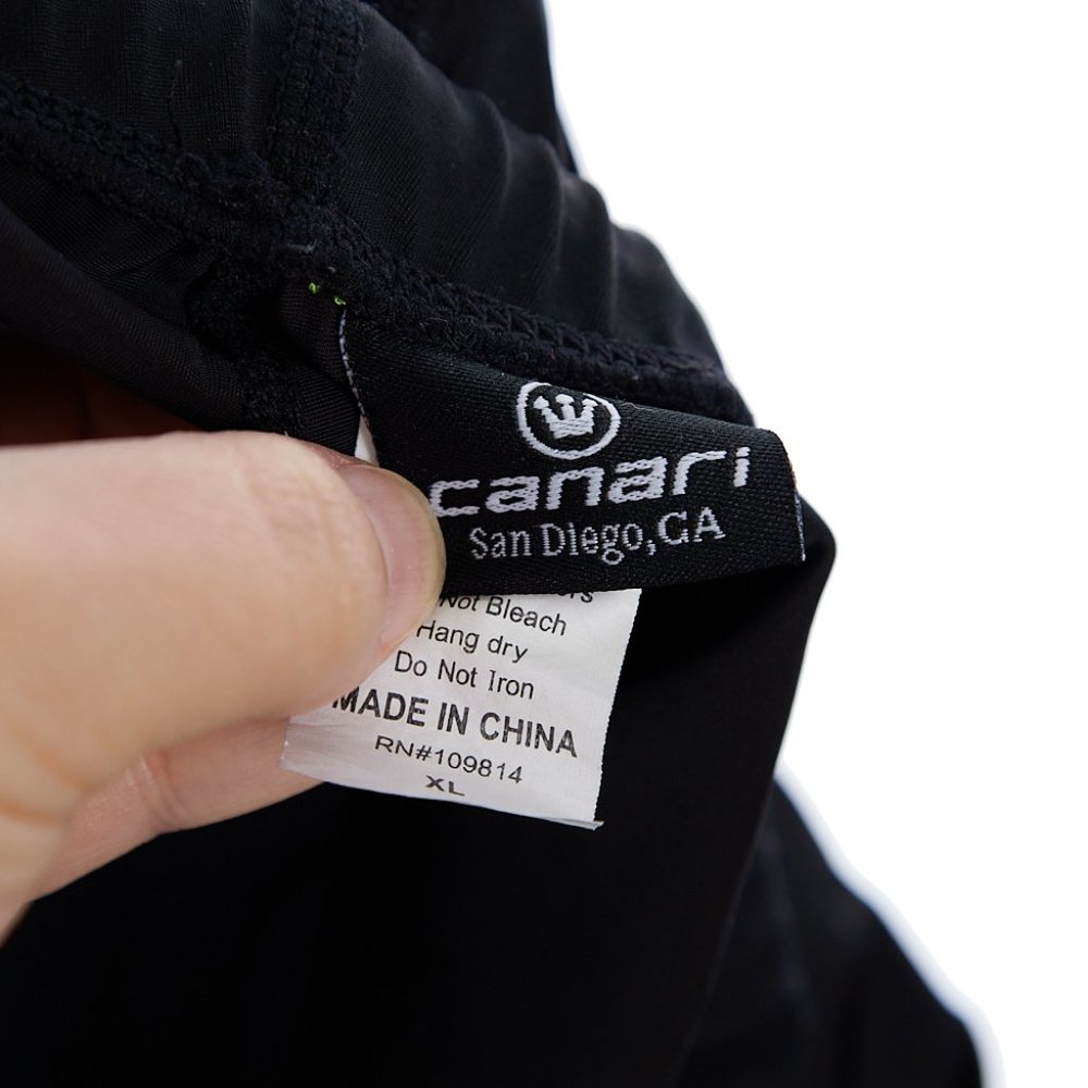 Canari Padded Black Cycling Shorts Men's XL - Picture 5 of 7